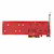 Startech - Kettős M.2 PCIe SSD adapterkártya - DUAL-M2-PCIE-CARD-B