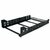 Startech - 3U univerzális szerver rack sínek - Fix szerelősínek - 19"-os állítható mélységű rack sínek -UNIRAILS3U