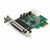 Startech - 4 portos PCI Express RS232 soros adapterkártya - PEX4S953LP
