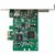 Startech - 2 portos PCI Express FireWire kártya - PEX1394A2V2