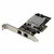 Startech - Kétportos PCI Express (PCIe x4) gigabites Ethernet szerveradapter hálózati kártya - ST2000SPEXI
