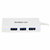 Startech - Hordozható 4 portos SuperSpeed ​​Mini USB 3.0 Hub - ST4300MINU3W