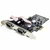 Startech - 4 portos natív PCI Express RS232 soros adapterkártya 16550 UART-tal - PEX4S553
