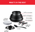 Tefal - L3979542 Ingenio Exo Resist 13 részes fekete serpenyőkészlet