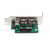 Startech - 3 portos 2b 1a 1394 Mini PCI Express FireWire kártyaadapter - MPEX1394B3