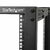 Startech - 4 oszlopos 25U mobil, nyitott keretes szerverállvány, négy oszlopos, 19" - 4POSTRACK25U