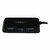 Startech - Hordozható 4 portos SuperSpeed ​​Mini USB 3.0 Hub - 5Gbps - Fekete - ST4300MINU3B