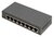 Assmann-DIGITUS 8 portos gigabites switch, asztali, nem menedzselt, fémházas - DN-80066-1