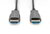Assmann-DIGITUS HDMI AOC hibrid optikai kábel, UHD 4K, 10 m - AK-330125-100-S