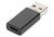 Assmann-DIGITUS USB Type-C adapter, USB A - USB-C - AK-300524-000-S