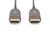 Assmann-DIGITUS DisplayPort AOC hibrid optikai kábel, UHD 8K, 15 m - AK-340107-150-S