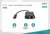 Assmann-DIGITUS USB Type-C™ Gigabit Ethernet adapter Power Delivery támogatással - DN-3027