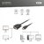 Assmann-DIGITUS HDMI DVI adapterkábel 2m - AK-330300-020-S