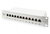 Assmann-DIGITUS CAT 6A patchpanel, árnyékolt, 12 portos, 1HE, 10", szürke - DN-91612S-EA-G