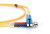 Assmann-DIGITUS optikai szálas egymódusú patch kábel, LC / ST 1m - DK-2931-01