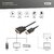 Assmann-DIGITUS DisplayPort adapterkábel 3M - AK-340306-030-S