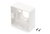 Assmann-DIGITUS felületre szerelhető doboz 80x80 mm Keystone Walloutlethez, német típus - DN-93803