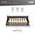 Assmann-DIGITUS asztali CAT 6, E osztályú patchpanel, árnyékolt - DN-91608SD