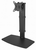 Gembird - Magasságban állítható, teljes mozgástartományú monitorállvány, fekete - MS-D1ST-02