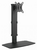 Gembird - Magasságban állítható, teljes mozgástartományú monitorállvány, fekete - MS-D1ST-02