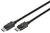 DIGITUS - DisplayPort csatlakozókábel 1m - AK-340106-010-S