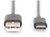 DIGITUS - USB-C csatlakozókábel, USB-A - USB-C 1,8m - AK-300154-018-S