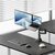 ACT - Single Monitor Arm and Laptop Arm Office Premium with Gas Spring Pole Mounted - AC8341