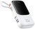 Baseus - Qpow Pro+ gyorstöltő powerbank 10000 mAh, 22.5W, beépített USB Type-C kábel, fehér - P10067101213-00