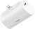 Baseus - Compact gyorstöltő powerbank 5000 mAh, 20W iPhone csatlakozóval, fehér - P10068307213-00