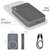 Emos - WI 1046, 10 000 mAh, 20 W+Wireless, szürke powerbank - B0551GY