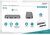 DIGITUS - USB-C 4 portos univerzális mobil dokkoló - DA-70893