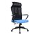 IRIS - ergonómikus, szövet-hálós irodai forgószék fej és háttámasszal - ASTRA KÉK FEKETE