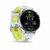 Garmin - Forerunner 970 Titanium with Whitestone Case and Whitestone/Translucent Amp Yellow Band - 010-02969-11