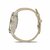 Garmin - Venu 3S French Grey-Cream Gold with Leather and Silicone Strap - 010-02785-55