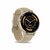 Garmin - Venu 3S French Grey-Cream Gold with Leather and Silicone Strap - 010-02785-55