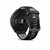 Garmin - Forerunner 965 Carbon Grey DLC Titanium Bezel with Black Case and Black/Powder Grey Silicone Band - 010-02809-10