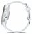 Garmin - Venu 3 Silver Stainless Steel Bezel with Whitestone Case and Silicone Band - 010-02784-00