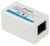 Lanberg - RJ45 INLINE CSATOLÓ KAT.5E - AD-RJ45-RJ45-OU5
