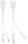 Lanberg - POE INJEKTOR PASSZÍV UTP ADAPTER KÉSZLET 15CM - AD-POE-0015-W