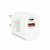 Delight USB Type-C + USB A PD20W Fast charger 20W White