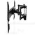 Nedis - szabadon mozgatható fali LCD TV / monitor tartó konzol (37"-80"), 35kg - TVWM3551BK