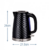 RUSSEL HOBBS - GROOVE 26380-70/RH vízforraló, fekete, elektromos - 26380-70