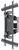 MULTIBRACKETS - Fali konzol, M VESA Flexarm Full Motion Single Portrait 400x600 (32-55", 30 kg) - 7350105212307