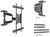 MULTIBRACKETS - Fali konzol, M VESA Flexarm Full Motion Single Portrait 400x600 (32-55", 30 kg) - 7350105212307