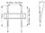 MULTIBRACKETS - Fali konzol, M Universal Tilt Wallmount SD MAX 800x600 (63-110", 125kg) - 7350073731107