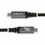 Startech - 1 m USB4 kábel, 80 Gbps, USB-IF tanúsítvánnyal rendelkező USB-C kábel, 240 W PD, 8K 120 Hz/4K 240 Hz - CC1M80GUSB4CABLE