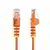 Startech - 50 cm-es narancssárga vékony CAT6 Ethernet kábel - N6PAT50CMORS