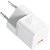 Baseus - GaN5 Mini hálózati gyorstöltő 20W, USB Type-C, fehér + 100W USB Type-C, 1m kábel - P10110900213-01