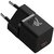 Baseus - GaN5 Mini hálózati gyorstöltő 20W, USB Type-C, fekete + 100W USB Type-C, 1m kábel - P10110900113-00