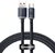 Baseus - Crystal Shine USB Type-A - USB Type-C, 100W gyorstöltő adatkábel, 1.2m, fekete - CAJY000401